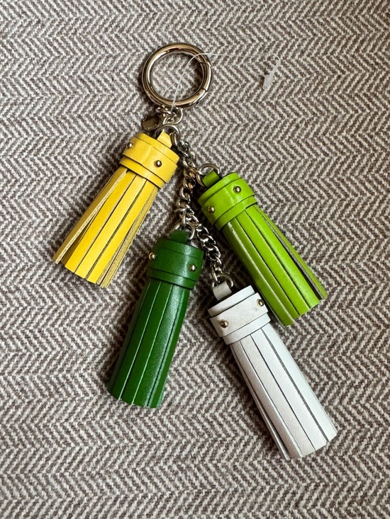 MICHAEL Michael Kors Handbags - Michael Kors Leather Cascading Mini Tassel Key Chain or Bag Charm- NWOTs
